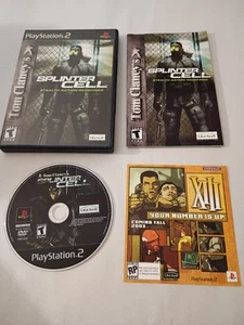 Tom Clancy's Splinter Cell PS2 PlayStation 2 Complete In Box Tested Works! - Picture 1 of 6