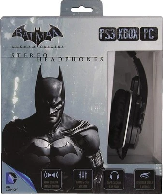 Cuffie Gaming Batman Arkham Origins PS3 / XBOX 360 / PC - Immagine 1 di 2