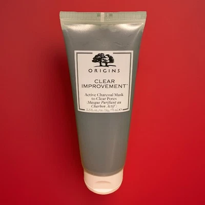 ORIGINS Clear Improvement Active Charcoal Mask to Clear Pores 2.5 oz ~ New!! ❤️ - Image 1 of 2