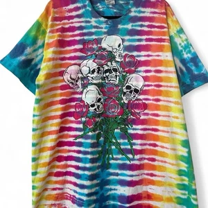 Vintage Early 90’s Fashion Victim Grateful Dead Tie Dye Shirt X-Large Retro Vintage - Bild 1 von 6