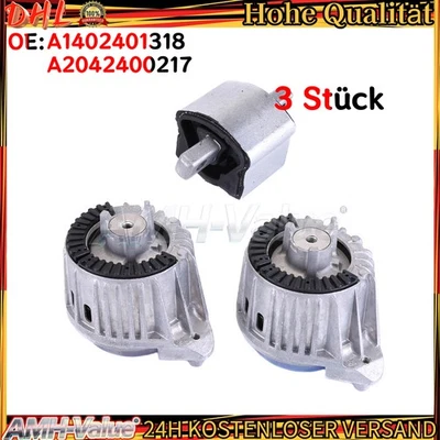 2x Motorlager LEMFÖRDER Getriebelager für Mercedes C E CLK W204 W212 A2042400217 - Bild 1 von 4