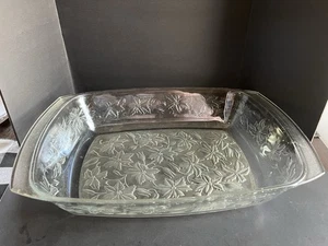 Plato para hornear LASAGNA de vidrio Princess House FANTASIA 535 17 3/4" x 12" x 3" - Imagen 1 de 6