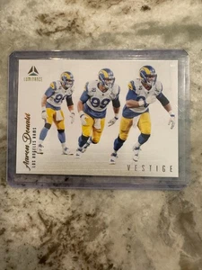 Aaron Donald 2022 Panini Luminance Vestige Insert Los Angeles Rams - Picture 1 of 4