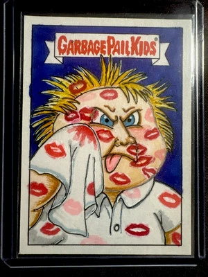 2024 Topps Chrome GPK Series 7 Sketch Card 1/1 Artist Nicky Hickey Rum Bell - Image 1 of 2