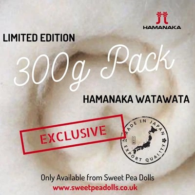 Hamanaka Needle Watawata Felting Core Wool Batt - 300g Packs - Image 1 of 2