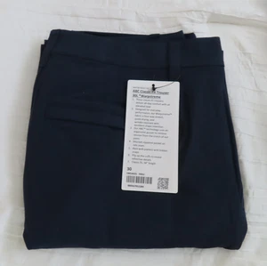 Lululemon ABC Hose klassische Hose True Navy Herren Größe 30”W x 30”L neu Etikett - Bild 1 von 3
