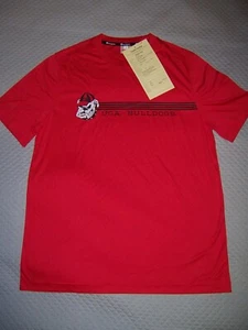 Champion Georgia Bulldogs New t-shirt front logo men's L sample tag Dri fit - Picture 1 of 2