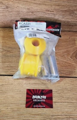 WHITELINE KCA331 FRONT TENSION ROD ARM POLY BUSHING FOR NISSAN 200SX SKYLINE R33 - Image 1 of 4