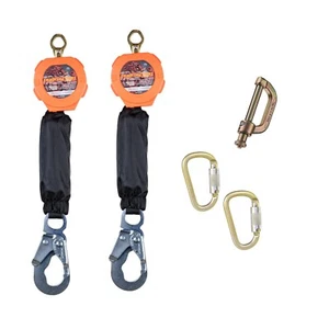 NUEVO - Doble 6' Pygmy Hog SRLs con Kit de Conector (Gancho a Presión de Acero) - Imagen 1 de 7