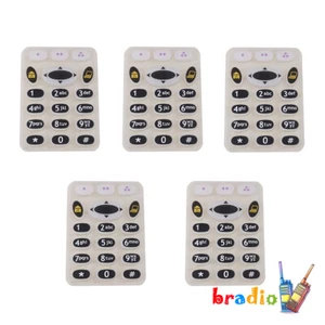 5x Rubber Full Keypad Replacement Fits For XTS5000 model 3 Portable radios - Zdjęcie 1 z 3