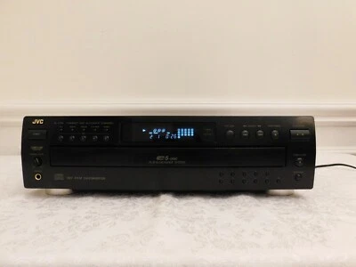 JVC XL-F254BK 5 Disc CD Changer Carousel Player Compact Disc Hi Fi Stereo - Image 1 of 4
