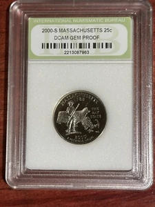 2000 S Massachusetts 25 C Dcam Gem Proof - Picture 1 of 2