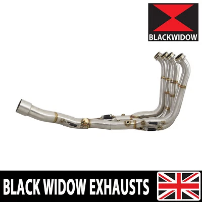 BMW S1000RR Exhaust Collector Downpipes Down Pipes Headers 2010-2014 - Image 1 of 4