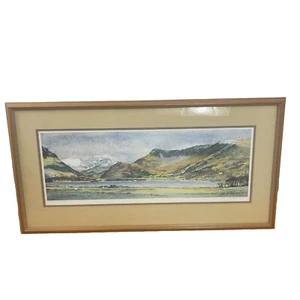 Original Snowdon Print Limited Edition 34/850 Signed John R Ockendon 73x37cm - Picture 1 of 11