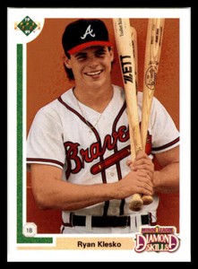 1991 Upper Deck Final Edition Ryan Klesko #8F Atlanta Braves