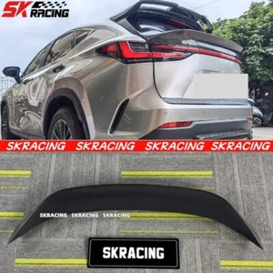 Fits 2022-2024 Lexus NX250 350 350h Carbon Fiber Rear Middle Spoiler Trunk Wing - Imagen 1 de 21