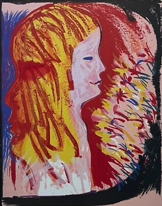 CHARLES BLACKMAN "Memories" Hand Signed Screenprint on Paper 71cm x 57cm - Picture 1 of 4