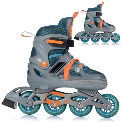 Inline Skates Rollschuhe Kinder ABEC7 Einstellbare Größe 31-42 Junge Mädchen