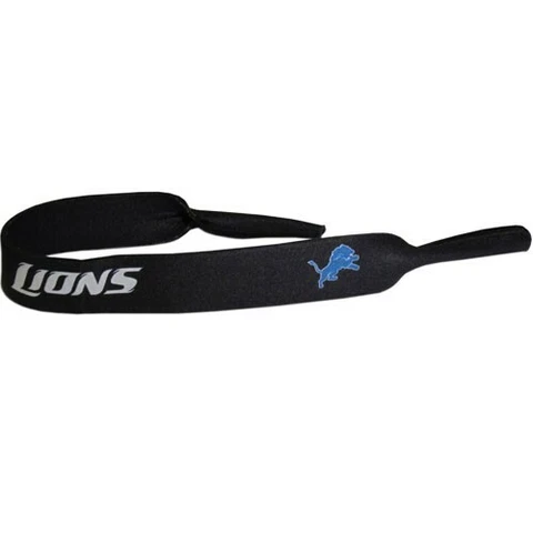 Detroit Lions Neoprene Strap Holder for Sunglass Glasses NFL Football Sports Fan Cover