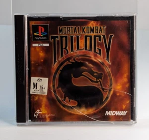 Mortal Kombat Trilogy PS1 PAL PlayStation Game With Manual - Picture 1 of 4