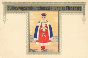 Schleswig'scheKunstausstellung zu Flensburg 1644-ALT-SYLTERIN Postcard - Picture 1 of 2