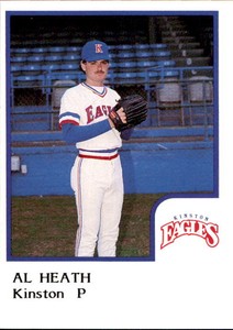 1986 Kinston Eagles ProCards #9 Al Heath Waukegan Illinois Phoenix Arizona Card