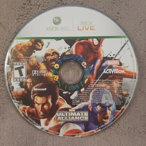 Marvel: Ultimate Alliance Xbox 360 Video Game T Teen Disc Only Tested - Picture 1 of 8