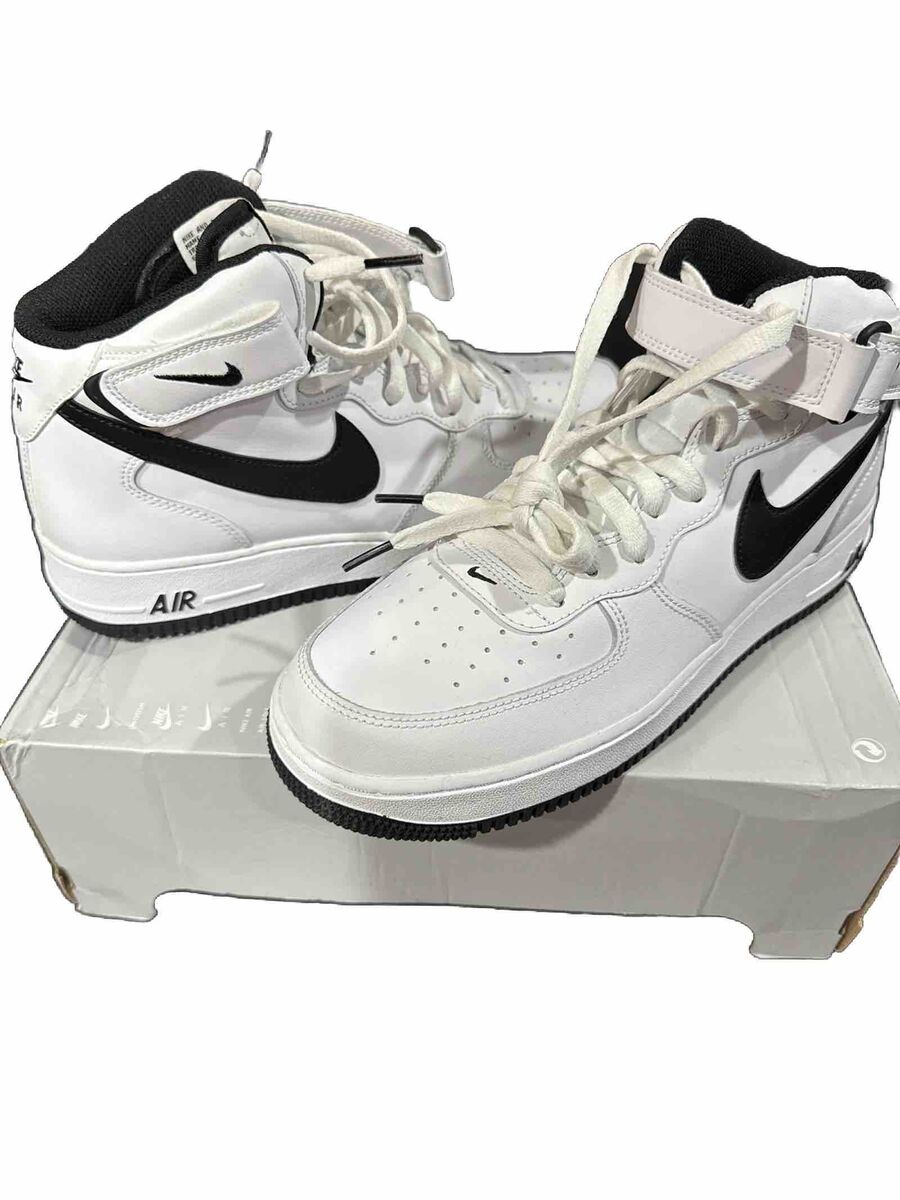 Nike Air Force 1 Mid '07 Black White for Sale | Authenticity Nike Air Force 1 Mid '07 Black White for Sale | Authenticity