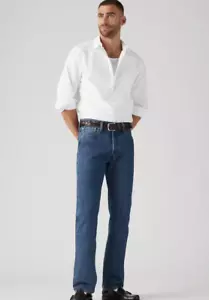 Levi's Men's 31x32 Premium 501 Original Fit Stonewash Dark Wash Non Stretch - Picture 1 of 6