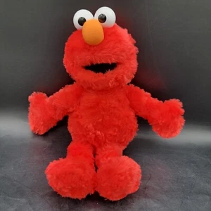 Bambola giocattolo GUND 2008 Sesame Street 12" pollici Elmo Buddy peluche imbottito fagioli ottime condizioni - Foto 1 di 7