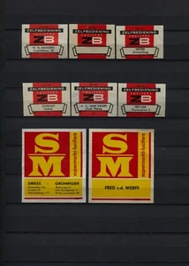 Nice Lot of 20 Unsorted Vintage Brands 1960's/70's Matchbox Labels  - Bild 1 von 2