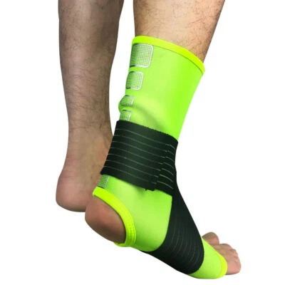 Men's Basketball Football Protective Sports Bandage Fitness Ankle Sleeve - Image 1 of 4