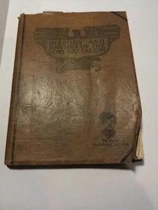 WWI History and Rhymes of the Lost Battalion Buck Private McCollum 1929 77th Div - Picture 1 of 8