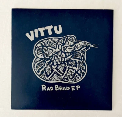 VITTU Rad Brad 7in Colored Vinyl Record VG+ Punk Rock Hard Rock Revelation Recor - Image 1 of 4
