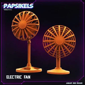 Cyber Terrain - Electric Fan - Set of 2 | DnD Miniatures | Tabletop Gaming | - Picture 1 of 1