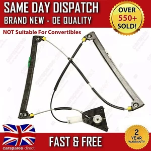 AUDI A3 (8P) 2003-2012 2/3 DOORS FRONT LEFT PASSENGER SIDE WINDOW REGULATOR - Picture 1 of 8