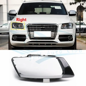 Right Side Front Clear Headlight Lens Shell +Sealant q For Audi Q5 2013-2017 - Picture 1 of 8