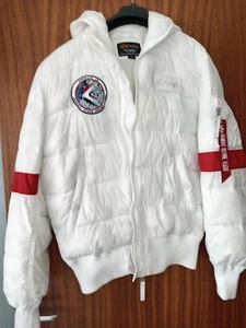Alpha Industries NASA Apollo 15 Puffer Jacket Hooded Men’s Size M - Bild 1 von 15