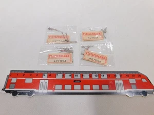 CV986-0, 5 #4 Fleischmann N Gauge 427094 Set Struts Control Top + Box Unopened - Picture 1 of 3
