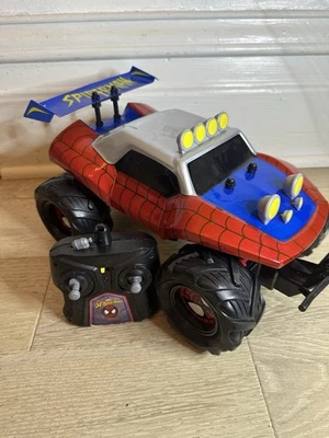 Marvel Spider-Man Car Truck RC Buggy With Turbo Boost Remote No. 33138 - Image 1 of 3