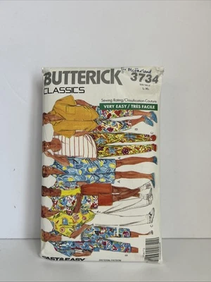 80's Butterick 3734 Men’s Resortwear Size L-XL Uncut - Image 1 of 2