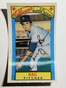 1979 Kellogg's #56B Doug Rau/1978 Pct. .625 (EX) - Picture 1 of 2