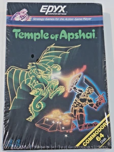 Temple of Apshai Commodore 64 Disk - Epyx 1983 Videospiel Neu - Factory Sealed - Bild 1 von 17