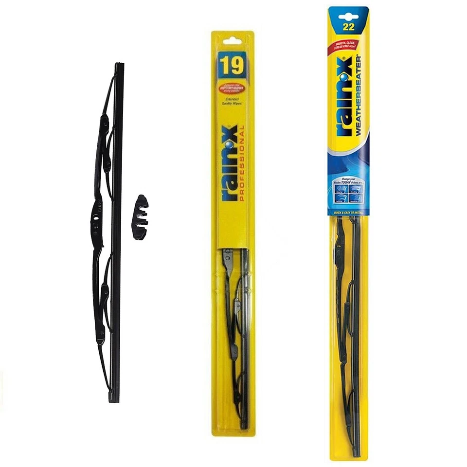 SET-R49RX30122-FR-N Rain-X Juego de 3 limpiaparabrisas con marco delantero y trasero Foto 1 de 4