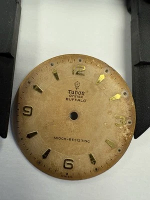 Tudor Oyster Buffalo Raro Tropical Guilloche 28.3 Dial Muy Raro ¡¡Nunca Visto!!! Foto 1 de 4