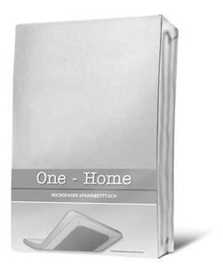 Spannbettlaken weiß 90x200 cm - 100x200 cm Microfaser Spannbetttuch - Bild 1 von 5