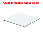 TOUGHENED GLASS SHELVES / SHELF SHOPFITTINGS /  RETAIL DISPLAY 300mmx300mmx5mm