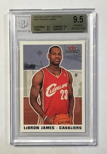 2003-04 Fleer Tradition #261 LeBron James Cavaliers (BGS GM MT 9.5)!!!! RC!!!! - Bild 1 von 2