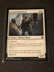 Magic the Gathering Iconic Masters Mystery Booster Dragon Bell Monk - Bild 1 von 2