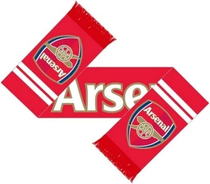 ARSENAL FC SCARF GUNNERS FOR FAN SUPPORTER OFFICIAL LICENSED FOOTBALL CLUB NEW - Picture 1 of 3